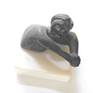 A micro sculpture of an upper body in a position of despair.

Inspired from the ancient drama.

Βronze figurine made by wax method with patina on a marble base.