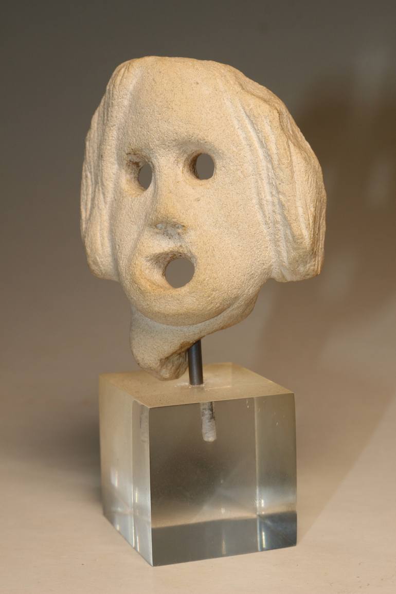 Original Figurative Culture Sculpture by Michalis Kevgas