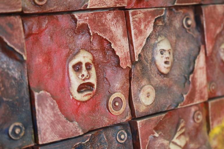 Original Art Deco Pop Culture/Celebrity Sculpture by Michalis Kevgas