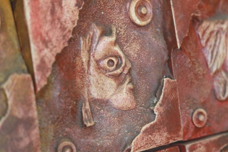 Original Art Deco Pop Culture/Celebrity Sculpture by Michalis Kevgas