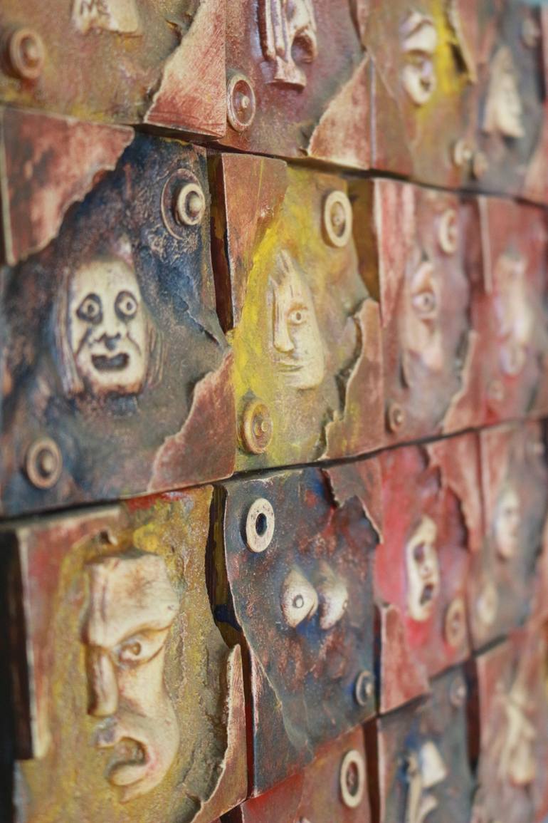 Original Art Deco Pop Culture/Celebrity Sculpture by Michalis Kevgas