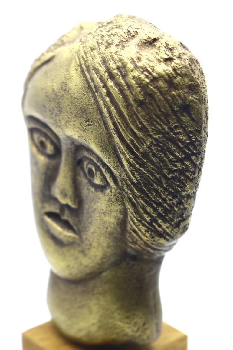 Original Art Deco Women Sculpture by Michalis Kevgas