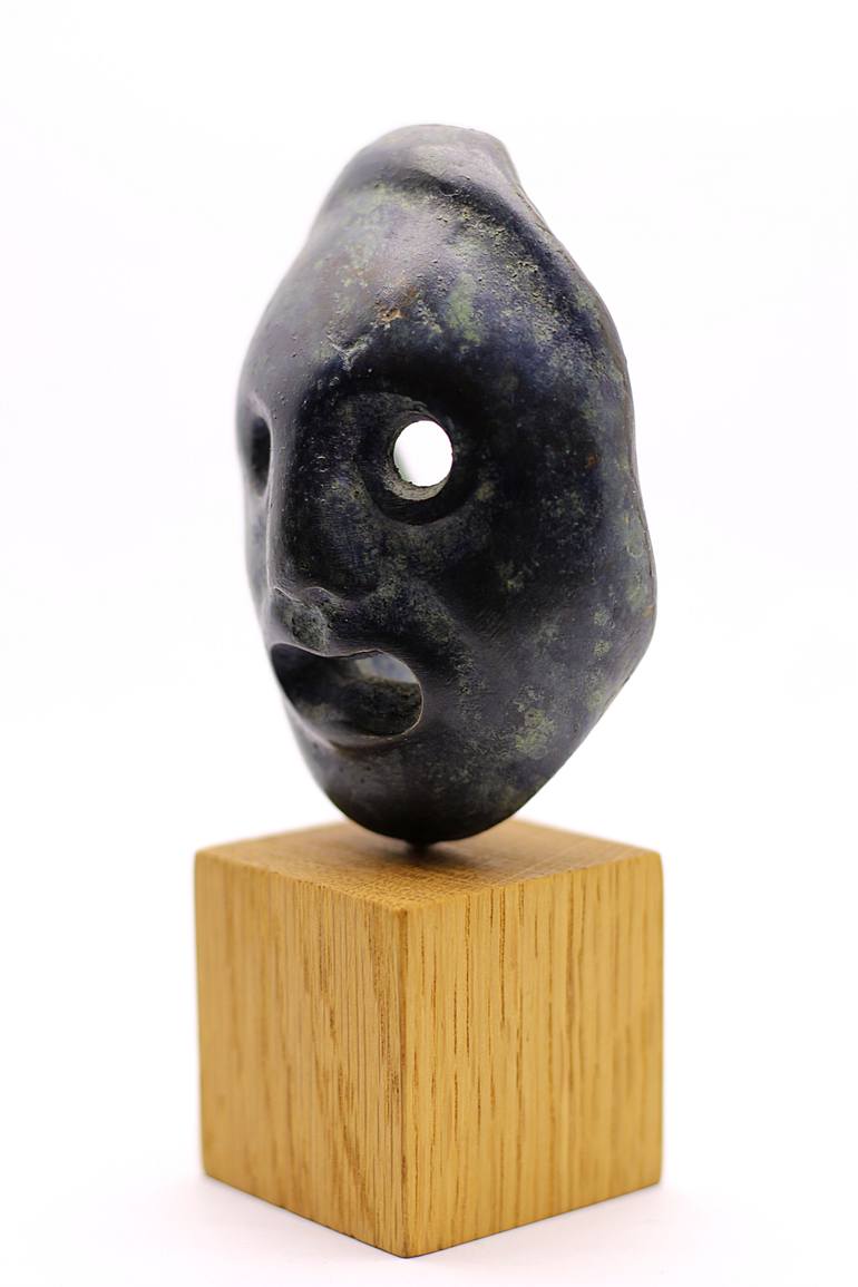 Original Expressionism People Sculpture by Michalis Kevgas