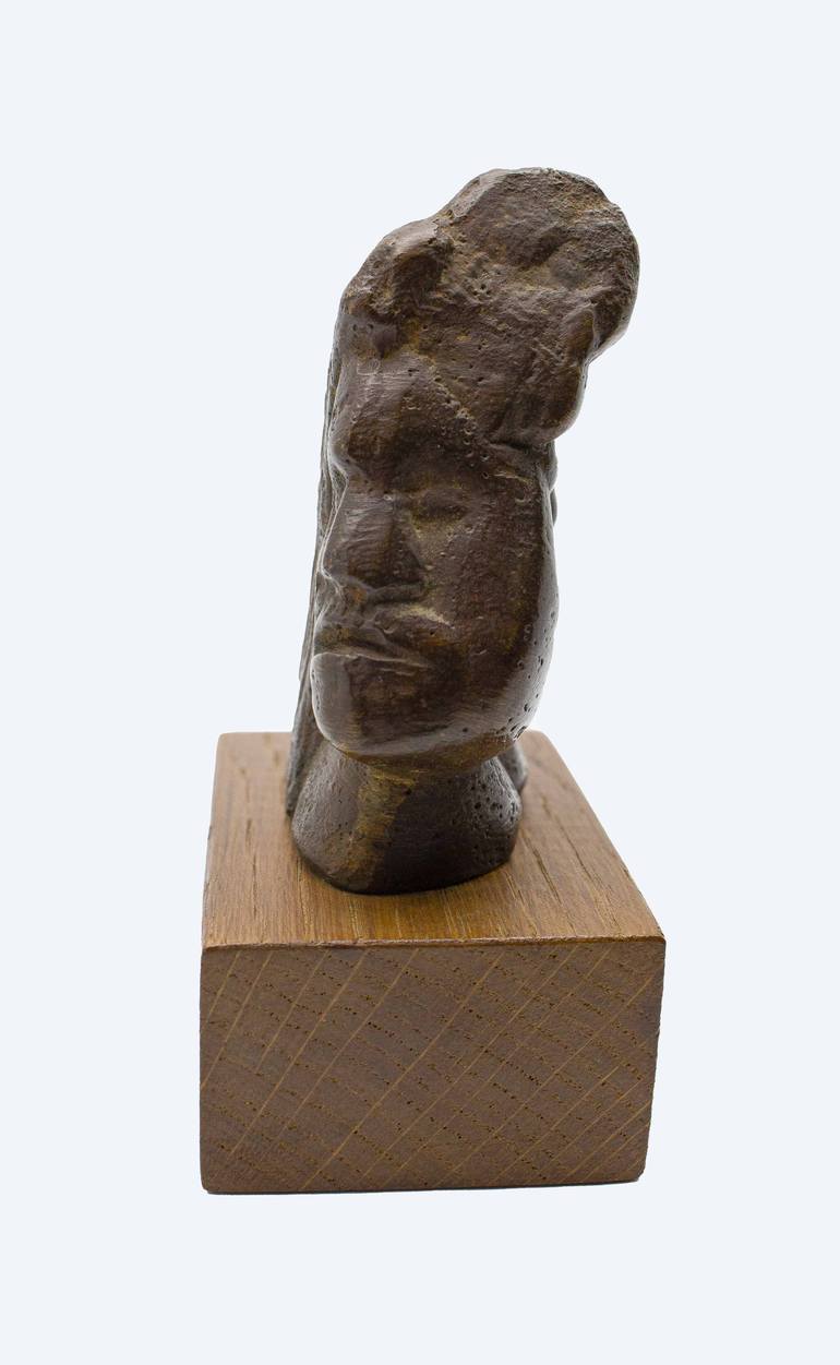 Original Art Deco People Sculpture by Michalis Kevgas