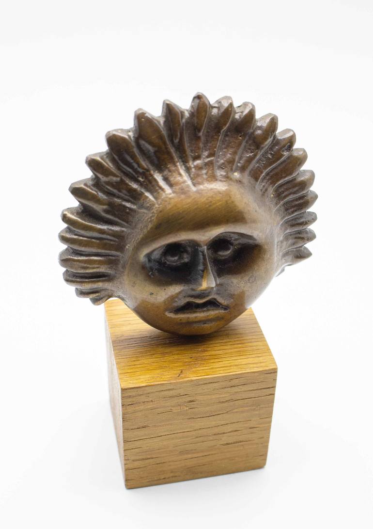 Original Art Deco Pop Culture/Celebrity Sculpture by Michalis Kevgas