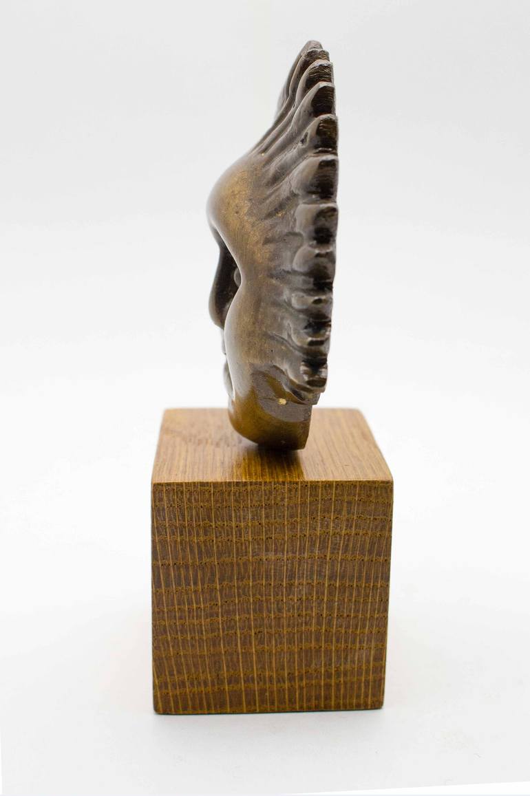 Original Art Deco Pop Culture/Celebrity Sculpture by Michalis Kevgas