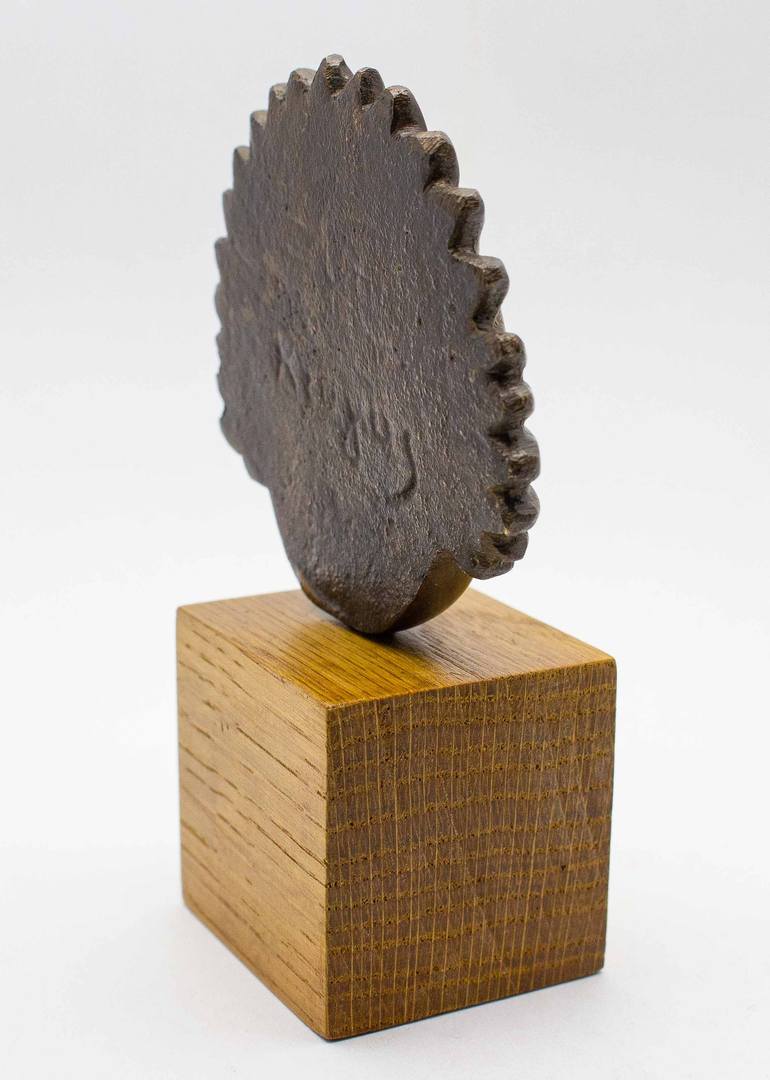 Original Art Deco Pop Culture/Celebrity Sculpture by Michalis Kevgas