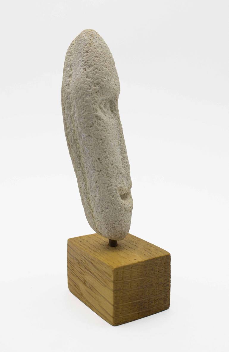 Original Expressionism People Sculpture by Michalis Kevgas