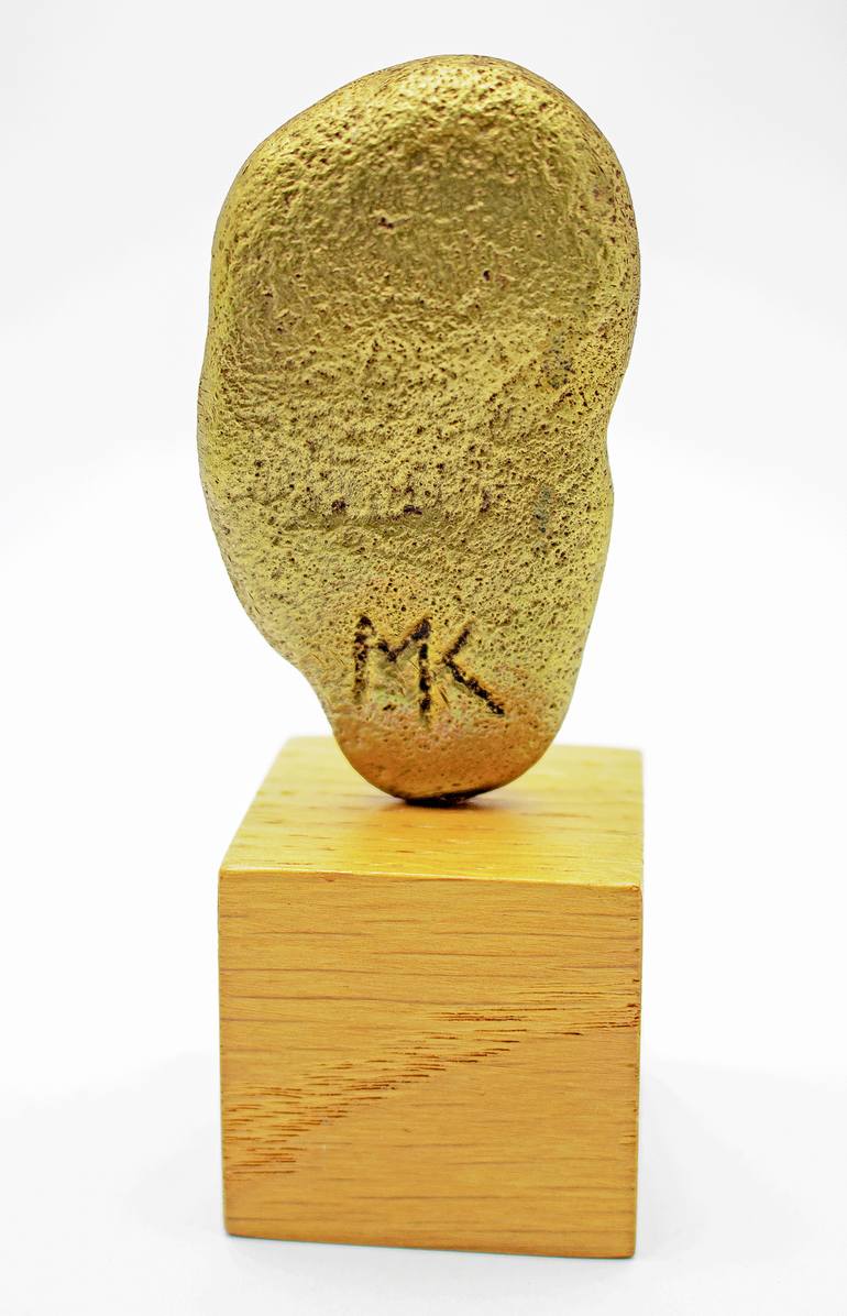 Original Expressionism People Sculpture by Michalis Kevgas