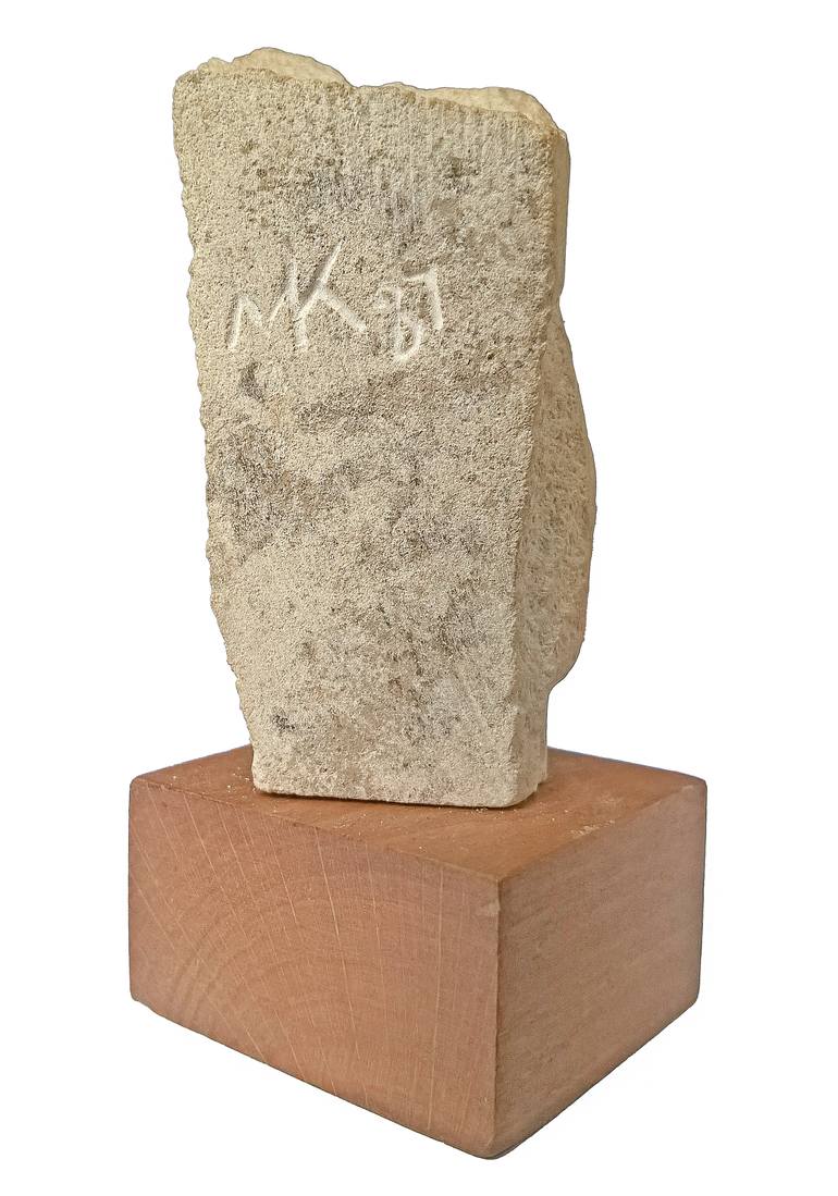 Original Expressionism People Sculpture by Michalis Kevgas