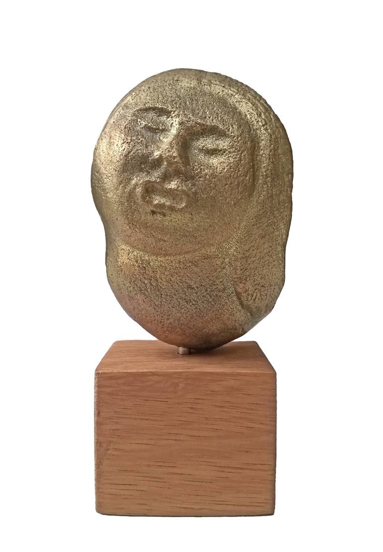 Original Expressionism People Sculpture by Michalis Kevgas