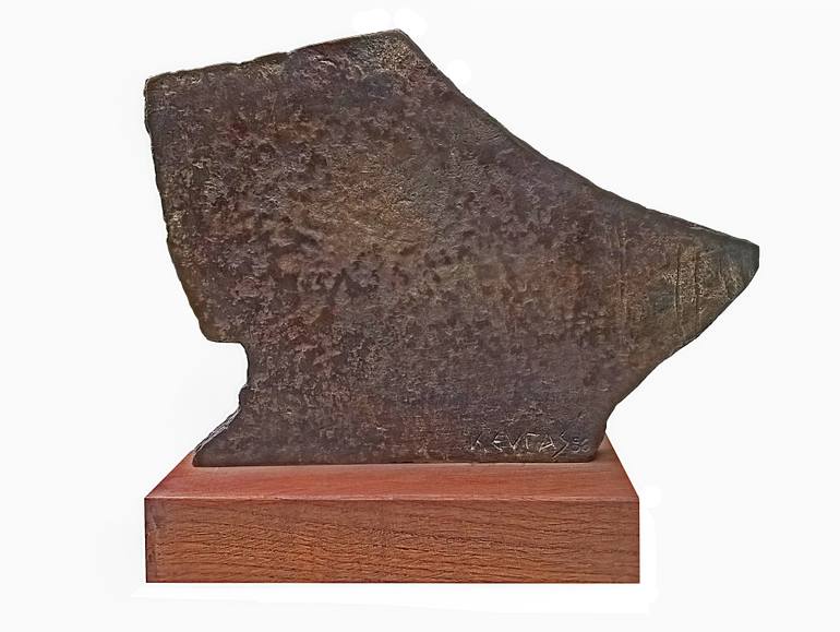 Original Expressionism People Sculpture by Michalis Kevgas