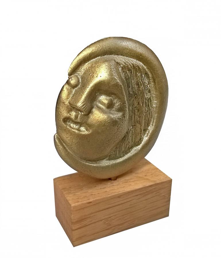 Original Expressionism People Sculpture by Michalis Kevgas