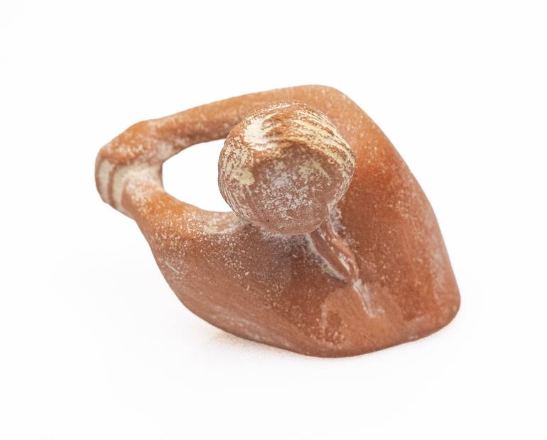 Original Art Deco People Sculpture by Michalis Kevgas