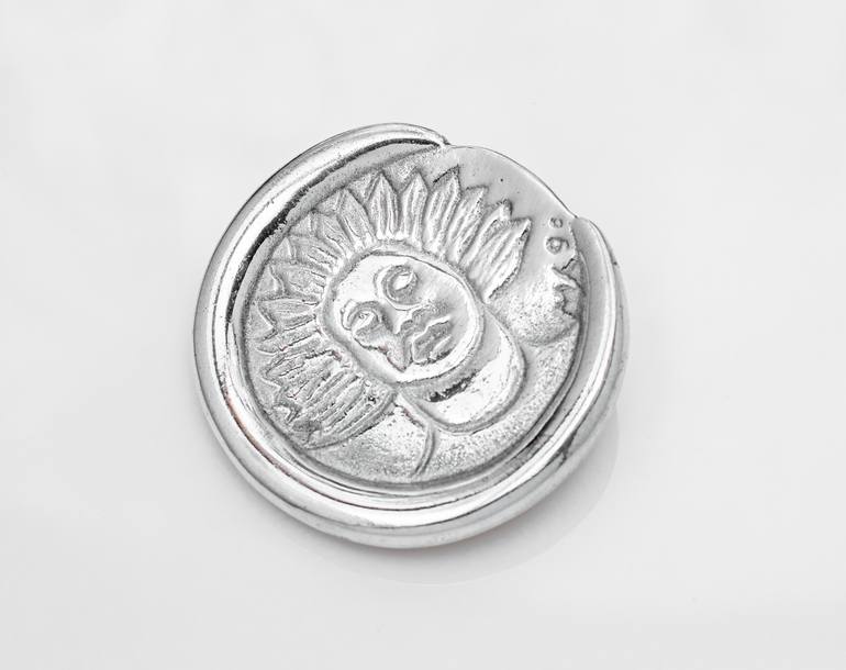 Original Art Deco People Sculpture by Michalis Kevgas