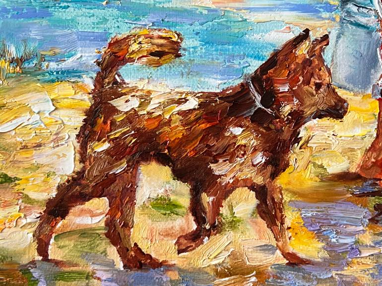 Original Figurative Animal Painting by Diana Malivani