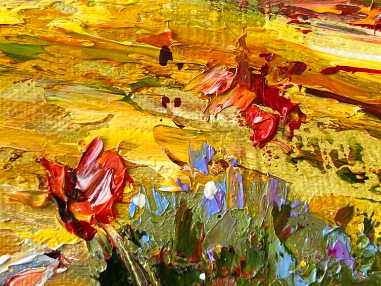 Original Impressionism Animal Painting by Diana Malivani