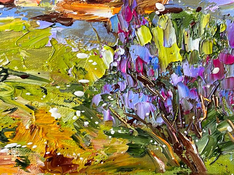 Original Impressionism Landscape Painting by Diana Malivani