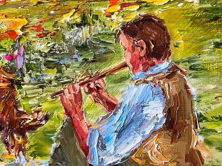 Original Impressionism Landscape Painting by Diana Malivani