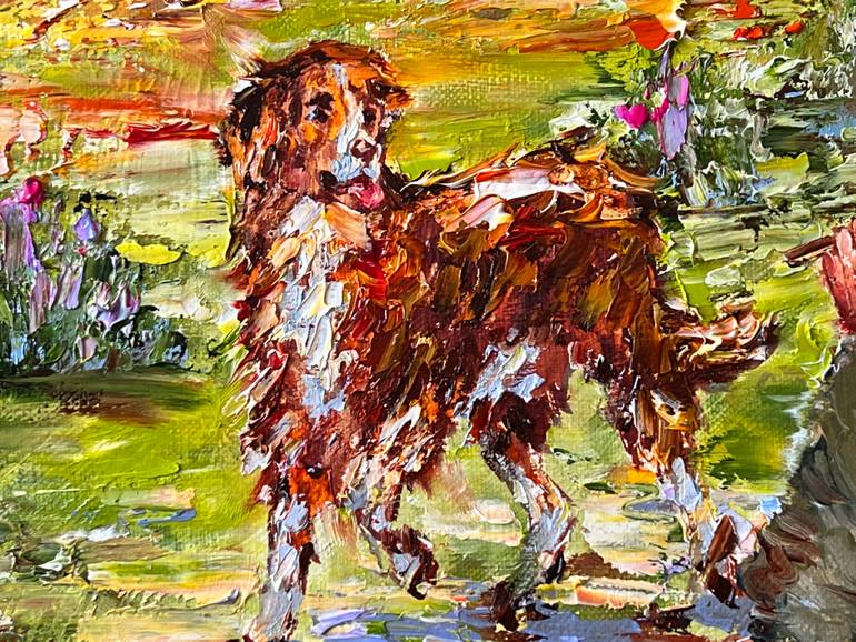 Original Impressionism Landscape Painting by Diana Malivani