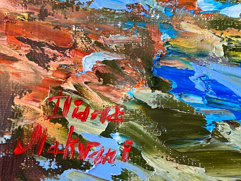Original Impressionism Landscape Painting by Diana Malivani