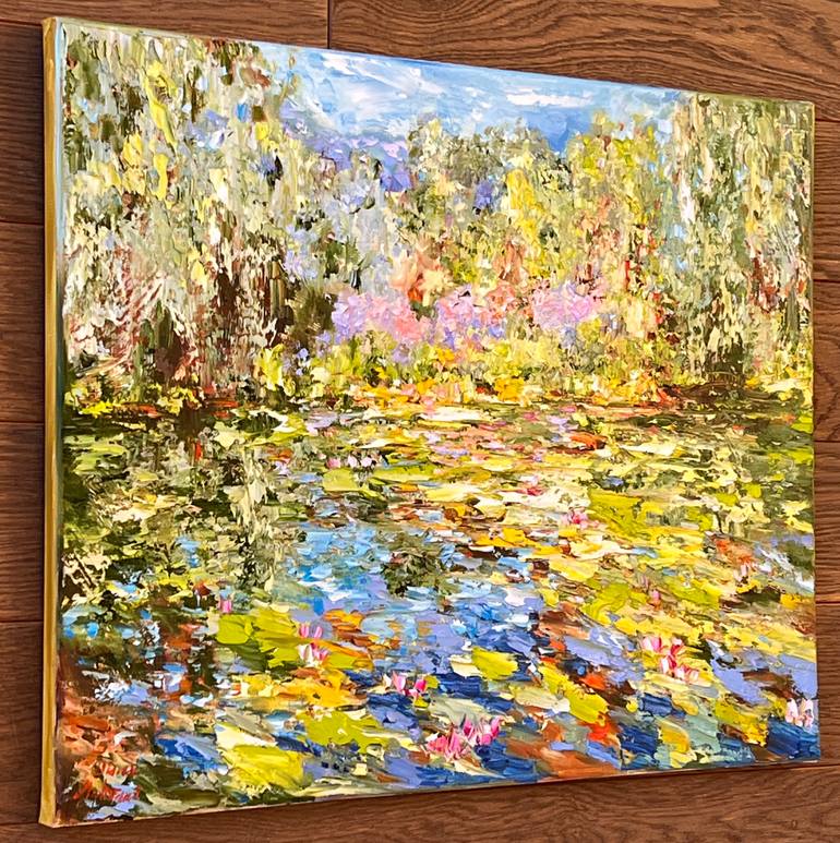 Original Impressionism Landscape Painting by Diana Malivani
