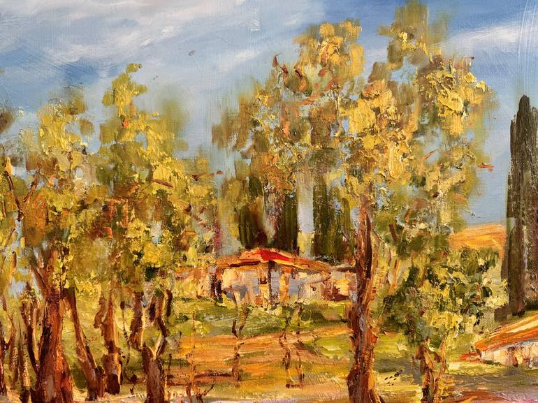 Original Impressionism Landscape Painting by Diana Malivani