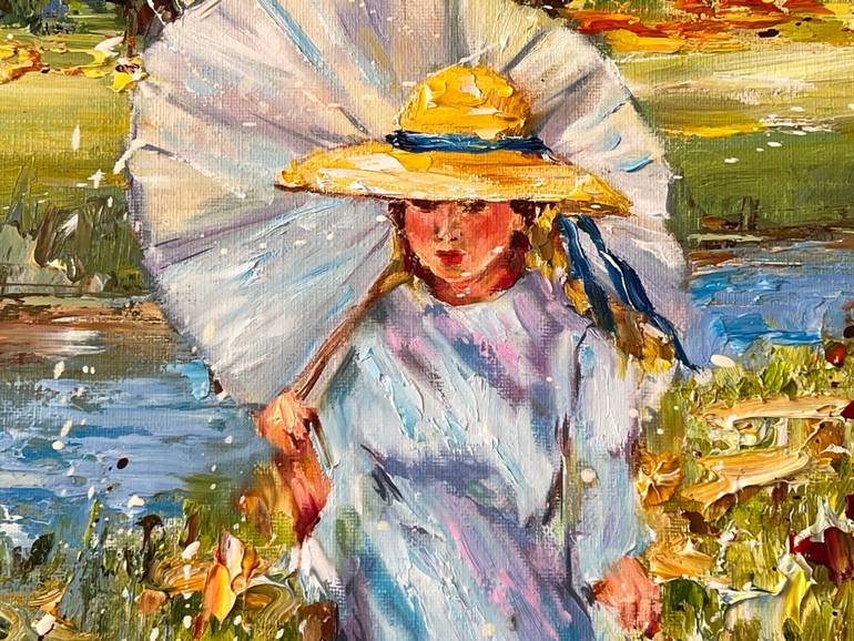 Original Impressionism Landscape Painting by Diana Malivani