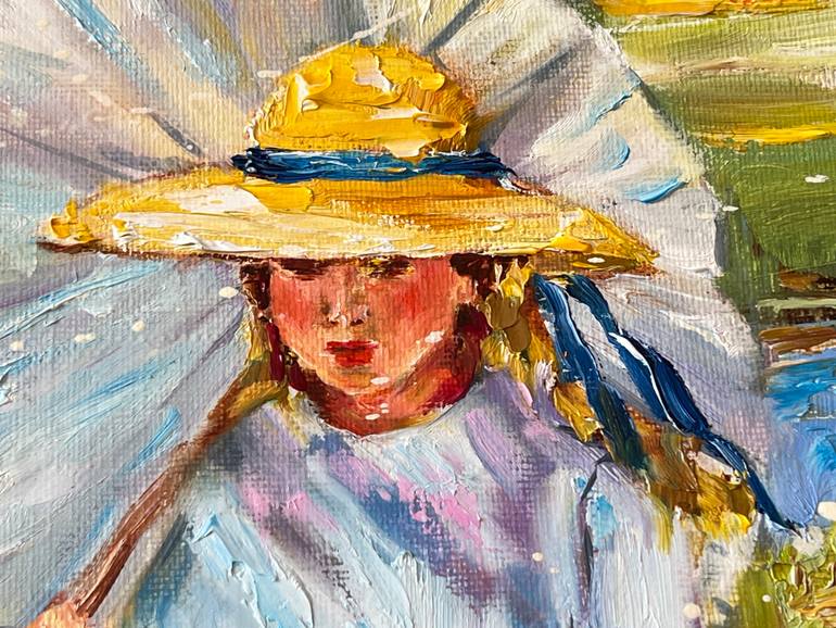 Original Impressionism Landscape Painting by Diana Malivani