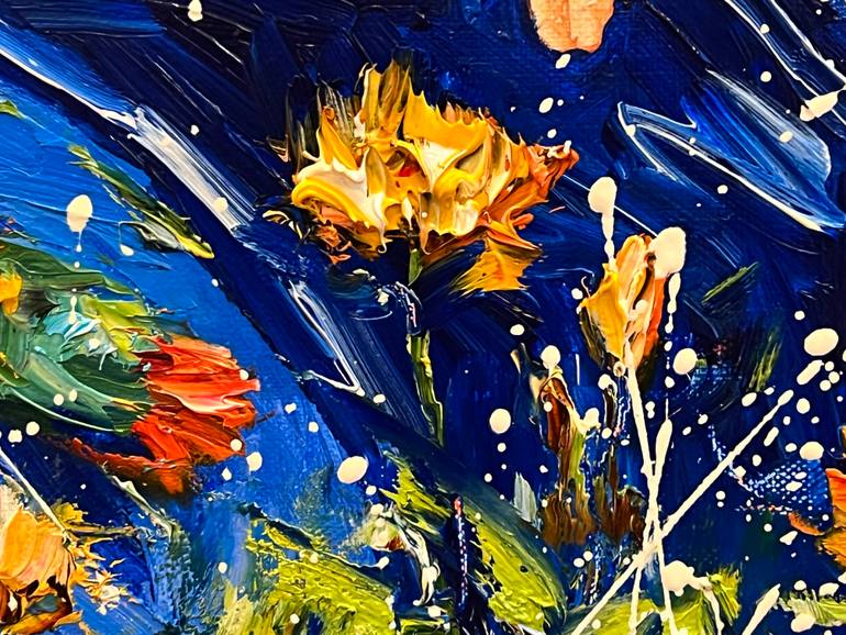 Original Impressionism People Painting by Diana Malivani