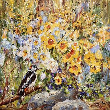Original Impressionism Floral Paintings by Diana Malivani