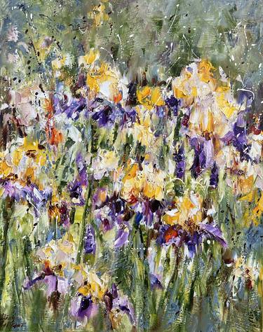Original Impressionism Floral Paintings by Diana Malivani