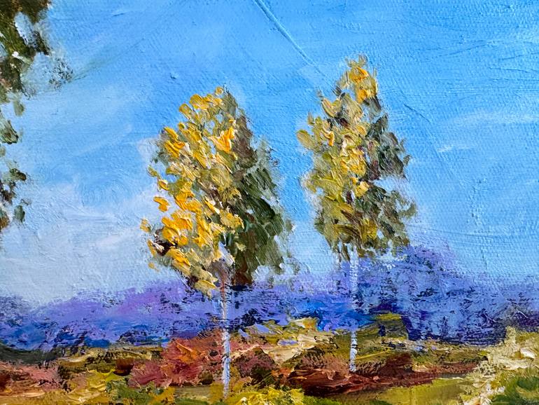 Original Impressionism Landscape Painting by Diana Malivani