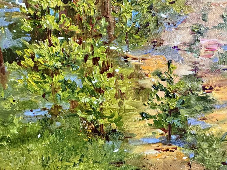 Original Impressionism Landscape Painting by Diana Malivani