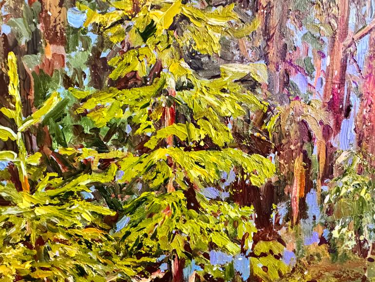 Original Impressionism Landscape Painting by Diana Malivani