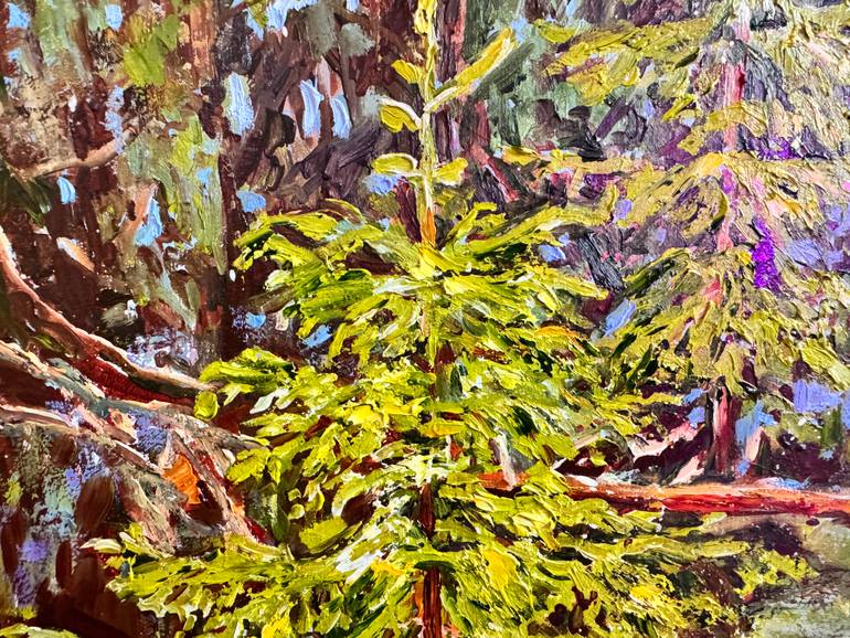 Original Impressionism Landscape Painting by Diana Malivani