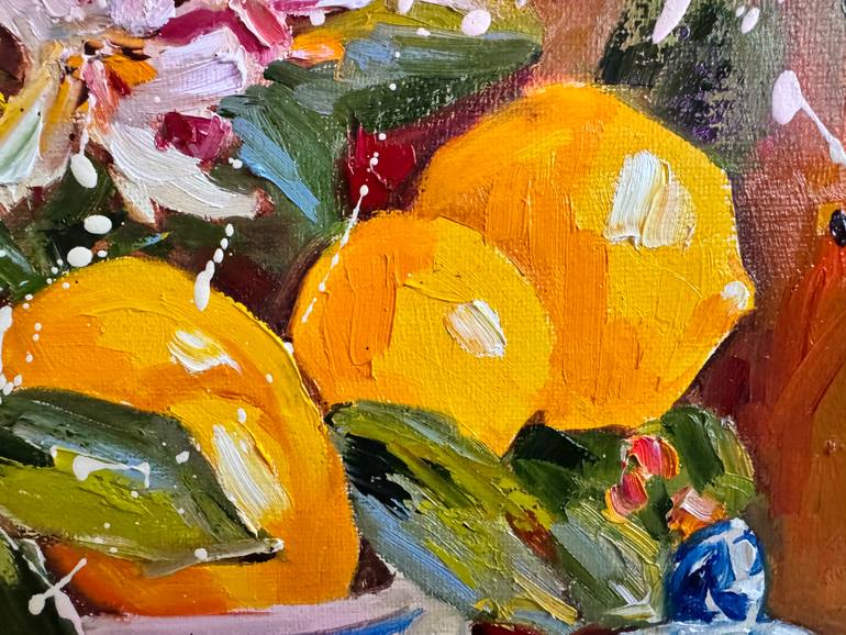 Original Impressionism Still Life Painting by Diana Malivani