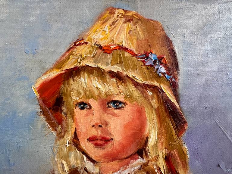 Original Impressionism People Painting by Diana Malivani