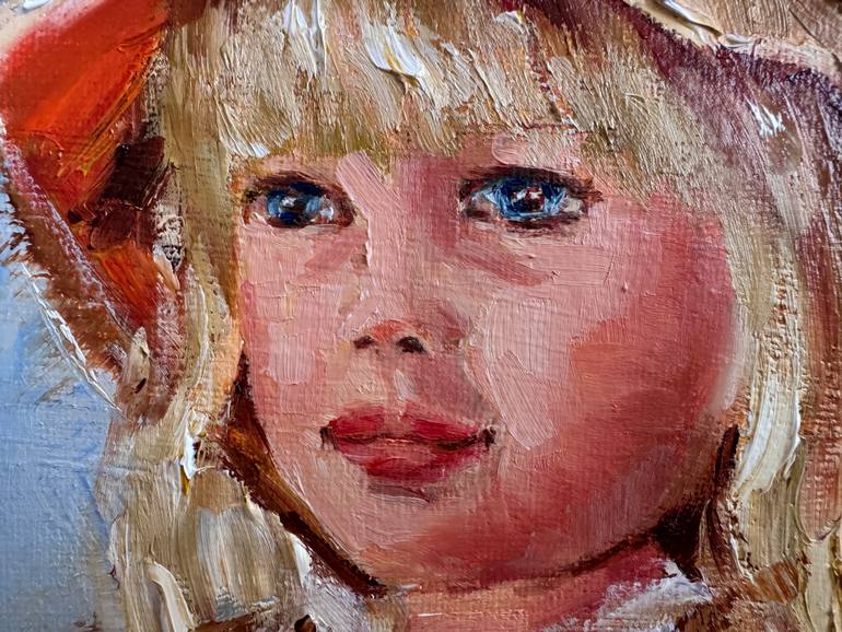 Original Impressionism People Painting by Diana Malivani