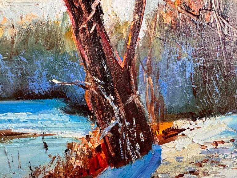 Original Impressionism Landscape Painting by Diana Malivani