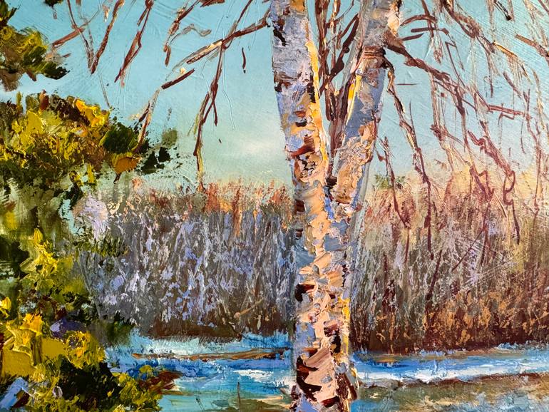 Original Impressionism Landscape Painting by Diana Malivani
