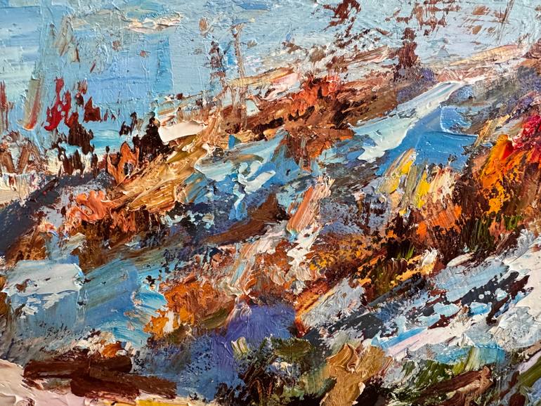 Original Impressionism Landscape Painting by Diana Malivani