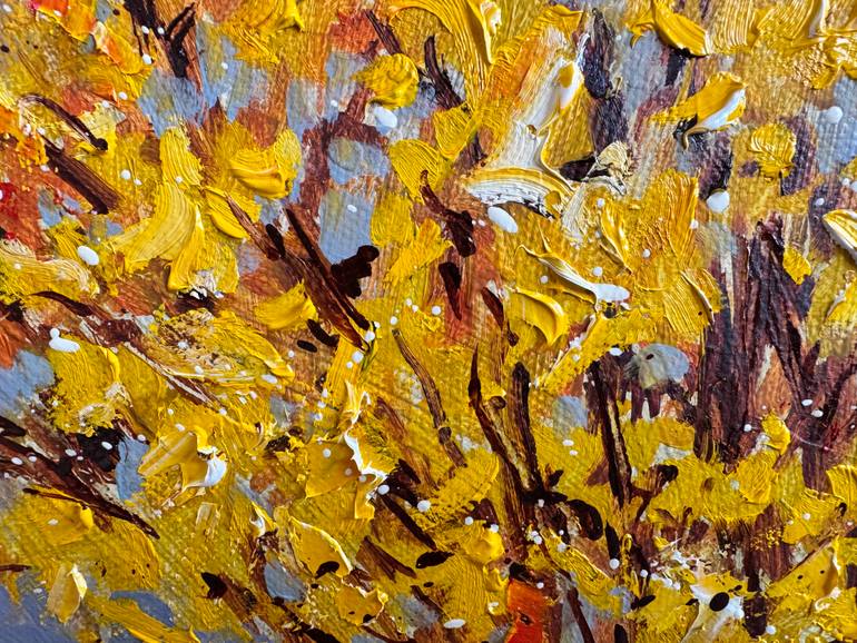 Original Impressionism Animal Painting by Diana Malivani