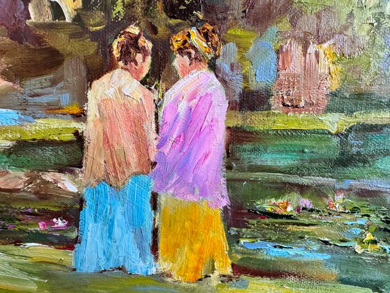 Original Impressionism Landscape Painting by Diana Malivani