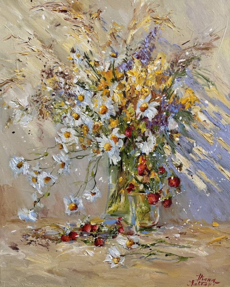 Print of Impressionism Still Life Paintings by Diana Malivani