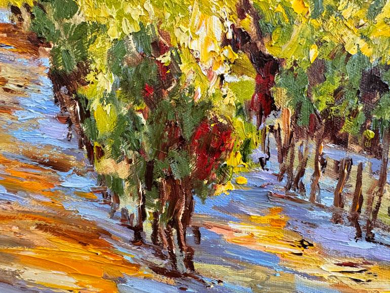 Original Impressionism Landscape Painting by Diana Malivani