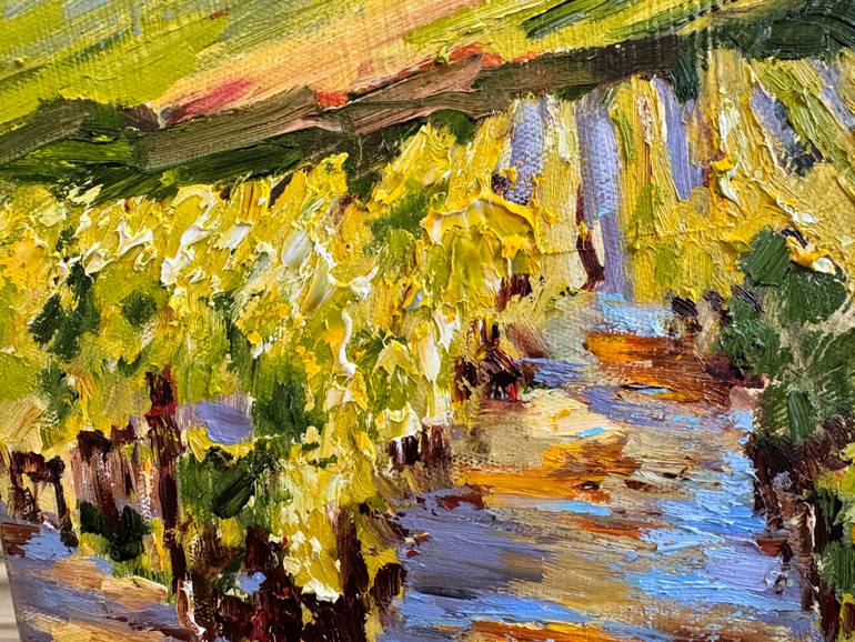 Original Impressionism Landscape Painting by Diana Malivani