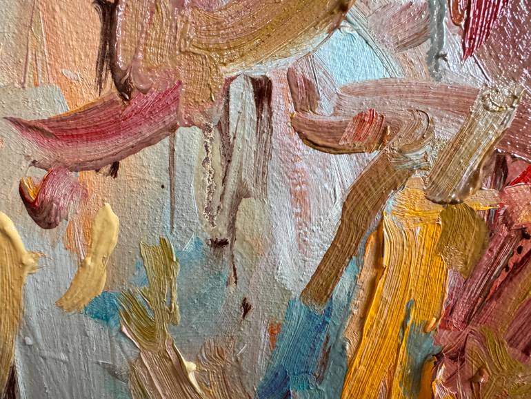 Original Abstract Expressionism Abstract Painting by Diana Malivani