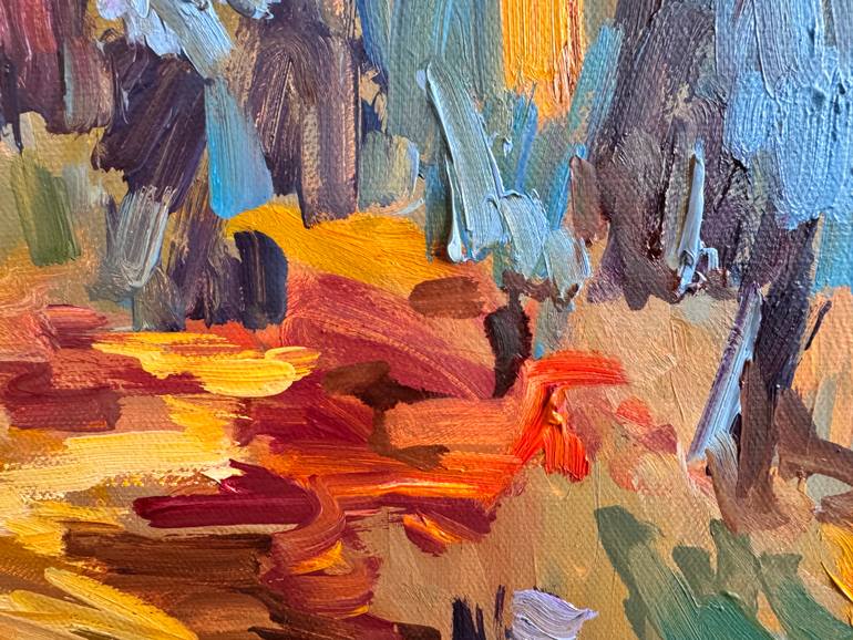 Original Abstract Expressionism Abstract Painting by Diana Malivani