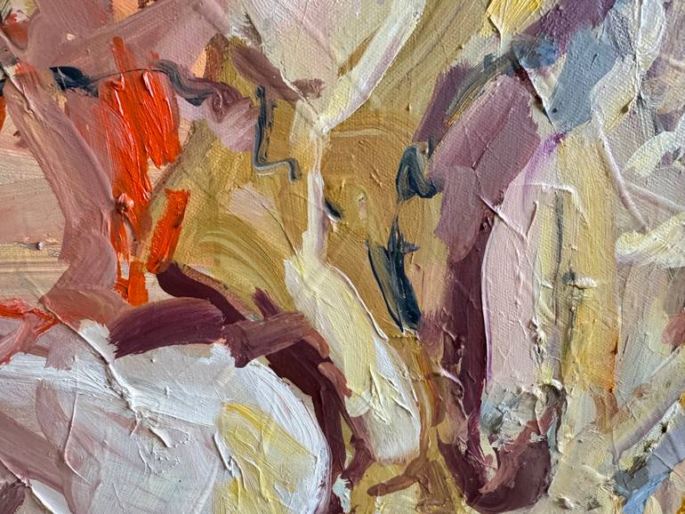 Original Abstract Expressionism Abstract Painting by Diana Malivani